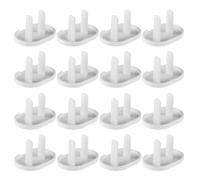 Happyyami Outlet Plug Covers 40pcs White ABS Electric Plug Protectors Lightweight Portable for Babies Safety