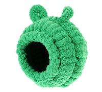 Happyyami Parrot Hammock Bed for Indoor Birds Cozy Warm Nest Soft Cloth Hanging Bird Resting Bed for Parrots Budgies and Lovebirds for Play and Sleep
