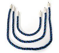 Happyyami Parrot Rope Cotton Climbing Rope for Parrots and Cockatiels Promotes Fun and Exploring Suitable for Playground Use Assorted Colour Bird