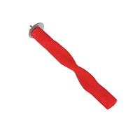 Happyyami Parrot Stand Grind Stick Parakeet Toys Birds Perch Easy Install Environmental Material Varied Colors