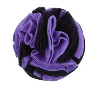 Happyyami Pet Sniff Training Ball for Dogs Purple Interactive Feed Game Stress Relief Chew Exercise Scent Challenge Easy Clean