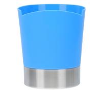 Happyyami Plastic Chopstick Bucket with Three Compartments for Kitchen Utensils and Spoons Storage, Scratch-resistant and Easy to Use, for Counter-top Or Bar Organization Random Color