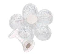 Happyyami Plum Blossom Iridescent Nail Practice Stand Magnetic Display Holder for Nail Art for Beginners and Home Use