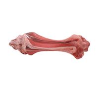 Happyyami Pooch Mutt Dental Sticks Pet Biting Toy Bone Shape Design Safe Rubber Dog Toy for Exercise