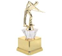 Happyyami Pool for Theme and Clean Design, Easy Wipes Maintenance 8 Inch Gold Trophy Award Elegant Collection Billiards Tournament Winners and