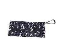 Happyyami Portable Diaper Pouch Multi Function Travel Storage Bag for Hospital Home Use Lightweight Organizer for Wet Dry Diapers Convenient for Moms The Go
