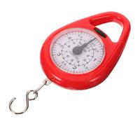 Happyyami Portable Mini Spring Scale with Practical Hook for Travel and Shopping, 5kg Capacity Lightweight Handheld Hanging Scale with Accurate and Reliable Measurements