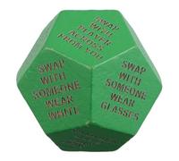 Happyyami present Exchange Game Dice: Wooden Dice For Indoor And Outdoor Events Entertainment Party Supply Swap Christmas Games