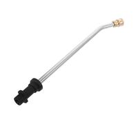 Happyyami Pressure Washer Extension Rod Wand Universal Fit for Karcher Stainless Steel Brass Quick Connector Efficient Cleaning of Hard-to-Reach Areas Curved Cleaner