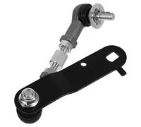 Happyyami Rear Sensor Link Height Level Sensor Link Silver Iron Material Enhances Vehicle Safety Secure Stable Connection for Car Suspension Replacement