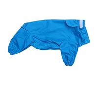 Happyyami Reflective Waterproof Dog Raincoat for Medium and Small Breeds All-Inclusive Hooded Jumpsuit Four Legs for Rainy Weather and Outdoor Activities