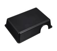 Happyyami Reptile Hide Cave Feeder Dish Spacious Shelter for Snakes Turtles and Lizards Creates Dark Habitat for Reptiles and Design for Comfortable Living