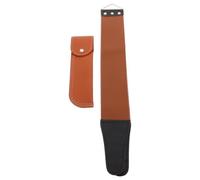 Happyyami Reusable Double Sided Razor Strop Cloth with Interchangeable Canvas and Leather Surfaces for Manual Compact and Smooth the Touch for Bathroom and Travel Bag Use