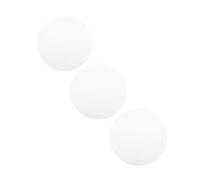 Happyyami Round Frosted Acrylic Light Diffuser Covers 3pcs 6.5" Diameter 1mm Thick Lightweight Panels for Various Lighting Setups