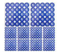 Happyyami Self-adhesive Battery Warning Stickers for Safety 1000pcs Blue Hazard Alert Copper Plate Material for Safety Notifications and Do Not Touch Signs