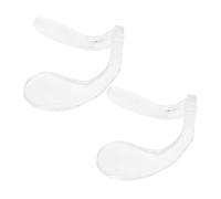 Happyyami Silicone Pad for Glasses Comfortable Soft Nose Cushions 2pcs for Flat Optical Frames and Everyday Use