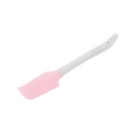 Happyyami Silicone Wax Spatulas Non-stick Waxing Sticks Cream Scraper Reusable Hair Removal Applicator for Home and Salon Body Use Cherry Blossom Pink