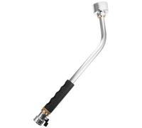 Happyyami Silver Alloy Garden Watering Wand with 400 Holes for Flower Watering and Floor Washing, Multi-Purpose Gardening Sprayer Suitable for Lawn and Shop Use