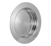 Happyyami Silver Stainless Steel Communion Bread Tray for Church Use, round Serving Platter with Elegant Design and Sturdy Construction, for Holy Communion and Appetizer Serving