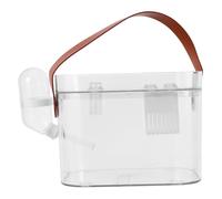 Happyyami Small Russian Hamster Cage Water Bottle Portable Travel Case for Small Animals
