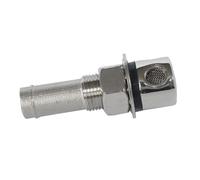 Happyyami Stainless Steel Marine Boat Vent for Gas Tank and Oil Filler with Mirror Finish Surface and Corrosion Resistance, Straight through Hull Tank Vent for Boating and Sailing