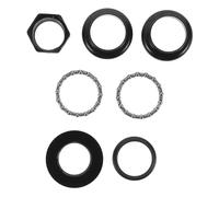 Happyyami Sturdy Metal Bike Headset Bearing for Bicycle Front Fork, Stable and Versatile 30mm Portable Headset Suitable for Wide Range of Settings and Occasions the City