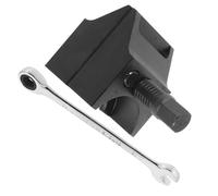 Happyyami Suspension Strut Splitter Tool with Wrench Adjustable Steel Double Ended Spreader for Steering and Hub Separation Compatible with Various Vehicle Models for Easy Strut Removal