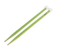 Happyyami Timpani Drum Mallets and Curved Wooden Handle 1 Pair with Soft Felt Head Lightweight Felt Head Percussion Mallets for Orchestra Bell and Jazz Drumming Rehearsal