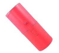 Happyyami Travel Makeup Brush Holder Pu Leather Organizer Storage Cup Makeup Brush Cup Tidy Case Large Capacity