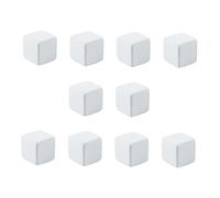 Happyyami Turtle Tank Cubes 10 Pack Reptile Blocks Safe Molar Cubes for Lizards Turtles Aquarium Supply Stone for Reptiles