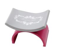 Happyyami U Shape Manicure Hand Pillow Removable Hand Rest Portable Nail Tools Soft Silicone for Nail Salons