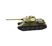 Happyyami Vintage Metal Tank Model Alloy Sculpture Retro Desktop Ornament for Home Unique Tank Lovers Boy Girl Toys Bar Decoration