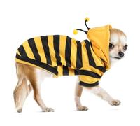 Happyyami Warm Dog Cat Winter Clothing Bee Costume Hoodie for Pet Warm Costume Dog and Cat Apparel Outerwear Xl