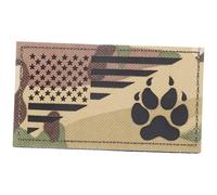 Happyyami Wear-resistant Nylon Dog Harness Patch for Medium to Large Dogs Decorative Vest Patch for Collar Leash and Pet Vest Attachment Simple Design Outdoor Use