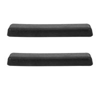 Happyyami Wheelchair Armrest Replacement and 100mm Hole Distance 2pcs Black with Screws, Plastic Ergonomic Arm Cushions for 25mm Tube Diameter Stabilize and Boost Secure Handling