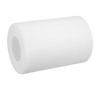 Happyyami White Frosted Glass Lampshade Cylinder for E27 Base with Easy Fit and Even Light Diffusion, Modern Minimalist Glass Shade for Contemporary Living Spaces and Wall Lamps, Diameter