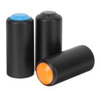 Happyyami Wireless Mic Battery Covers 3 Pcs Wireless Microphone Battery Caps Compatible with Shure PGX2 SLX2 PG58 BETA58 Easy to Remove for Stage Use