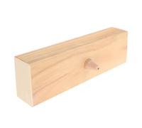 Happyyami Wooden Tuning Fork Resonator Box Amplifies Overtones and Provides Precise Tuning Support with Anti-Slip .6x3.5x3.2in Sound Therapy for Teaching and Outdoor Workshops