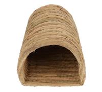 Happyyami Woven Nest for Guinea Pigs Hamsters Barley Bed Chicken Laying Nest Small Animal Cage