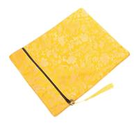 Happyyami Yellow Buddhist Scriptures Bag with Hand Carry Feature