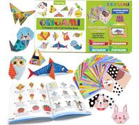 hapray Origami Set for Kids 6-12, 152 Sheets, 72 Patterns & Guide