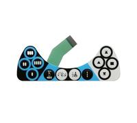 HAPRSLIKG IRC5 SXTPU3 3HAC028357-028-Membrane switch keyboard touch screen panel display size: 7~10 inches(Keypad and Touchpad)