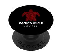 Hapuna Beach Sea Turtle Design Hapuna Beach HI PopSockets Adhesive PopGrip