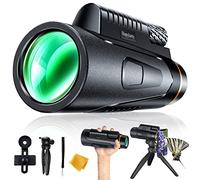Hapylasty 12X50 HD Monocular Telescope with Smartphone Holder