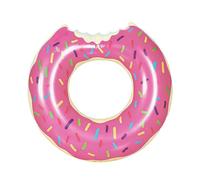 HAPZUR Inflatable Donut Swimming Ring 1 Piece, Stable Swimming Ring for Children 3-12 Years, Ideal for Swimming Pool & Beach Water Games