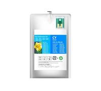 HAQBTATP 2L SB610 Sublimation Ink Bag 2000ml With Chip Compatible For Mimaki TS55-1800 TS55 1800 Printer Ink Pack(Cyan)