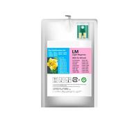 HAQBTATP 2L SB610 Sublimation Ink Bag 2000ml With Chip Compatible For Mimaki TS55-1800 TS55 1800 Printer Ink Pack(Light Magenta)