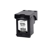 HAQBTATP 2PCS 121XL 121 XL Ink Cartridge Compatible With Deskjet F2423 F2483 F2493 F4213 F4275 F4283 F4583 D2563 Printers Works With 122(1 Black)