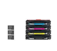 HAQBTATP 4PCS 415X 416X 414X Compatible Toner Cartridge Replacement For Printers Using M454 M454dw M454nw MFP M479 M479dw M479fdw Models Works With W2030A W2040A(1Set 416X With Chip)