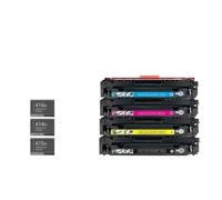 HAQBTATP 4PCS 415X 416X 414X Compatible Toner Cartridge Replacement For Printers Using M454 M454dw M454nw MFP M479 M479dw M479fdw Models Works With W2030A W2040A(1Set 414X With Chip)